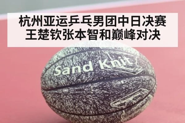 杭州亚运乒乓男团中日决赛 王楚钦张本智和巅峰对决